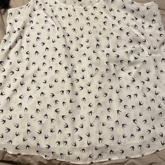 Sparrow pattern spaghetti strap cami - Picture 4 of 4